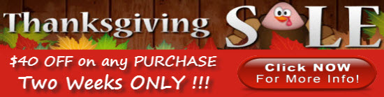 SUPER SALE $40 OFF